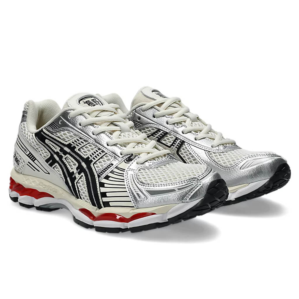 ASICS x Lapstone & Hammer Gel-Kayano 12.1 'The Spark' - Cream/Pure Silver - Image 2