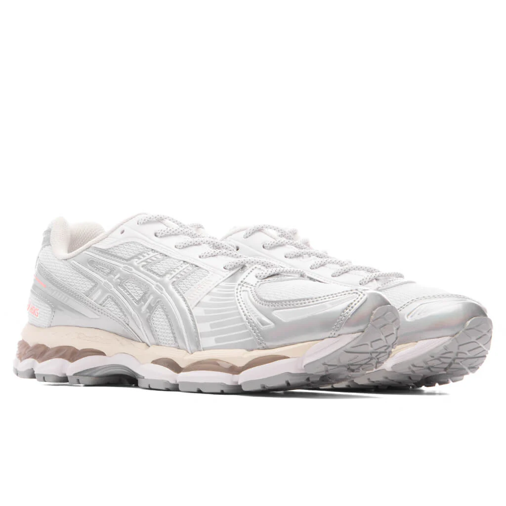 Gel-Kayano 12.1 - White/Pure Silver - Image 2