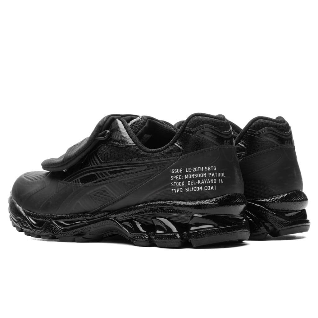 Asics x SBTG x Limited Edt Gel-Kayano 14 - Black/Black - Image 3