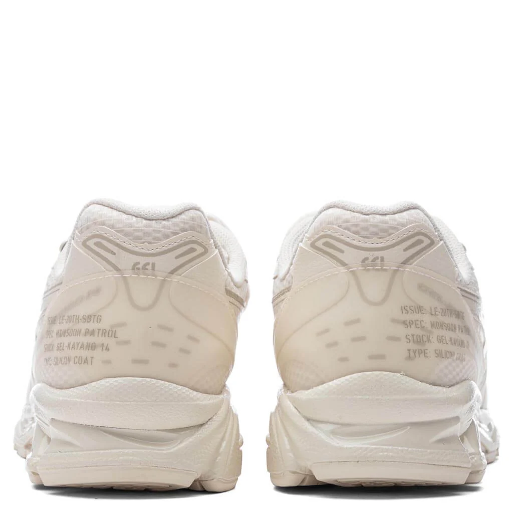Asics x SBTG x Limited Edt Gel-Kayano 14 - Cream/Cream - Image 4