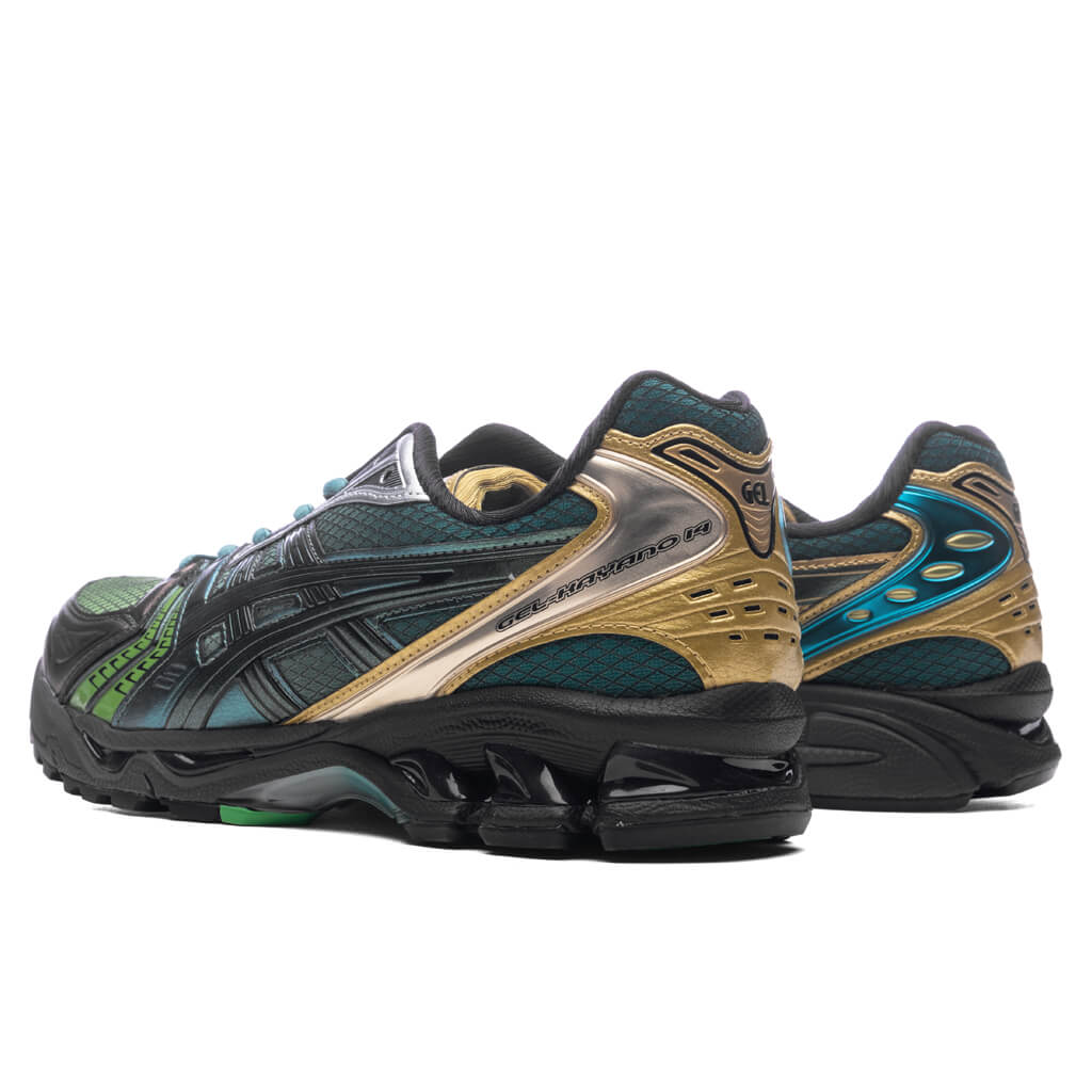 Asics x P.ANDRADE Gel-Kayano 14 - Gradation Green/Green - Image 3