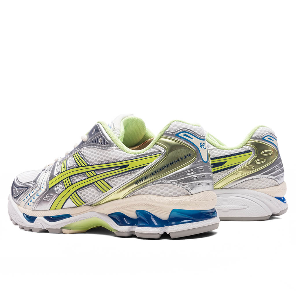 Gel-Kayano 14 - White/Lime Green - Image 3