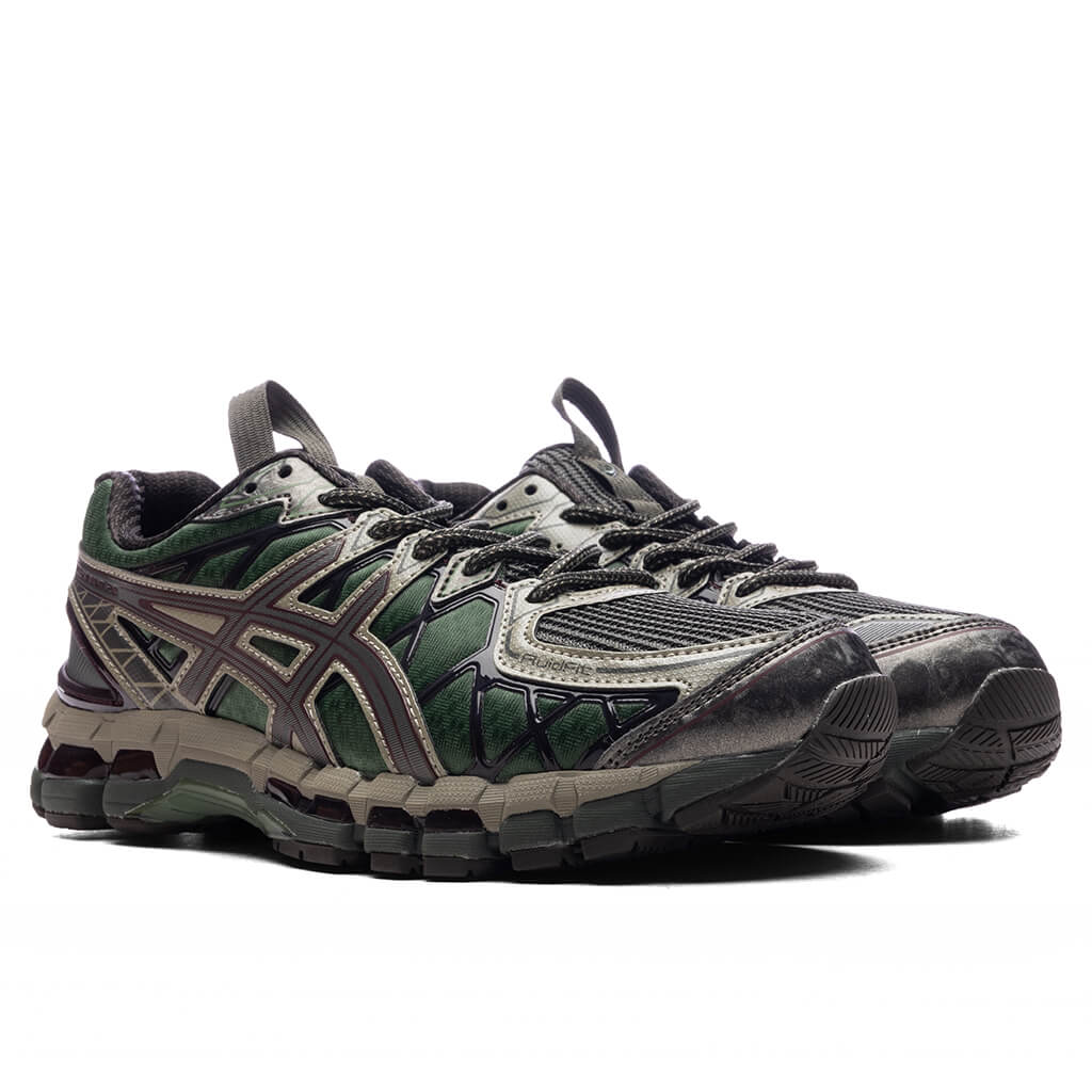 Asics x Kiko Kostadinov UB10-S Gel-Kayano 20 - Moss/Gunmetal - Image 2