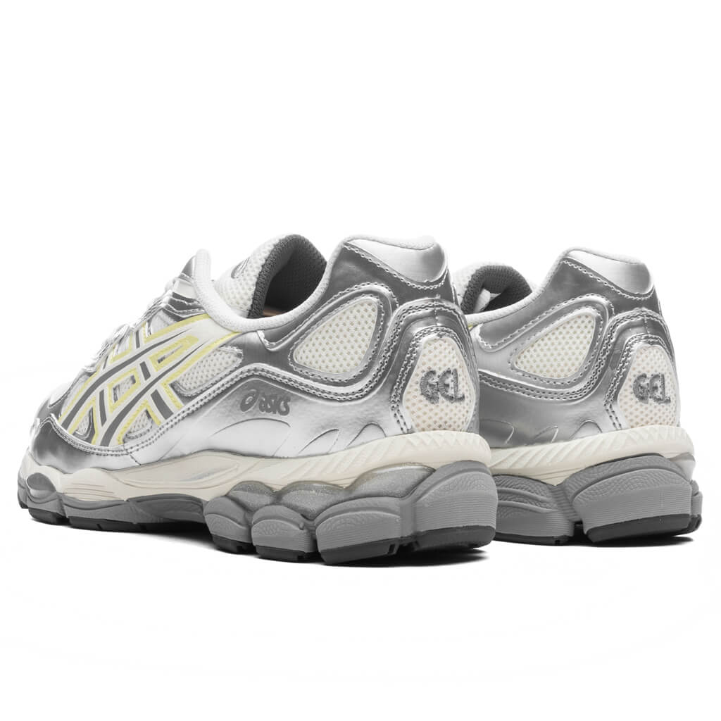 Women's Asics x EMMI Gel-NYC - White/Huddle Yellow - Image 3