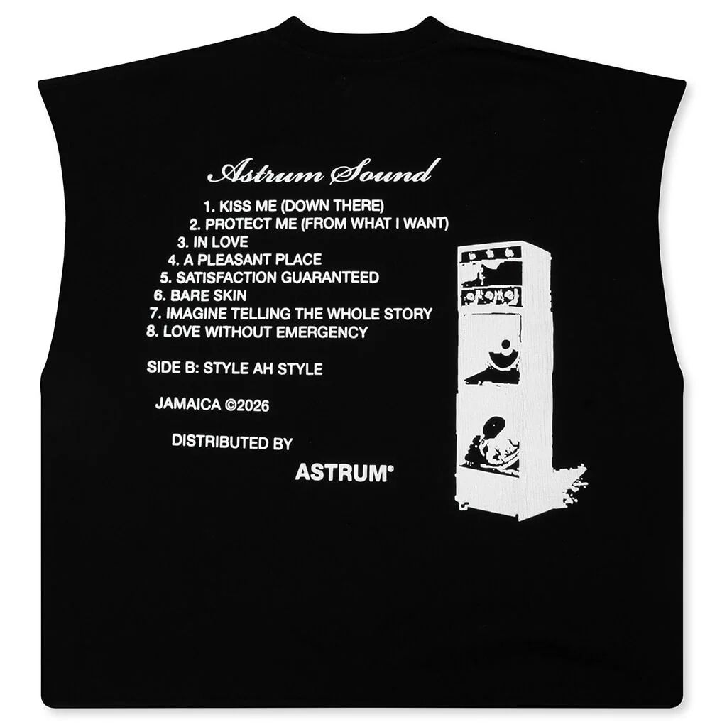 AH Wine Tee - Black - Image 2