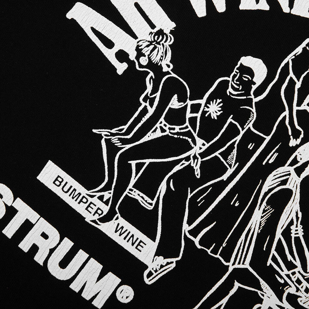 AH Wine Tee - Black - Image 3