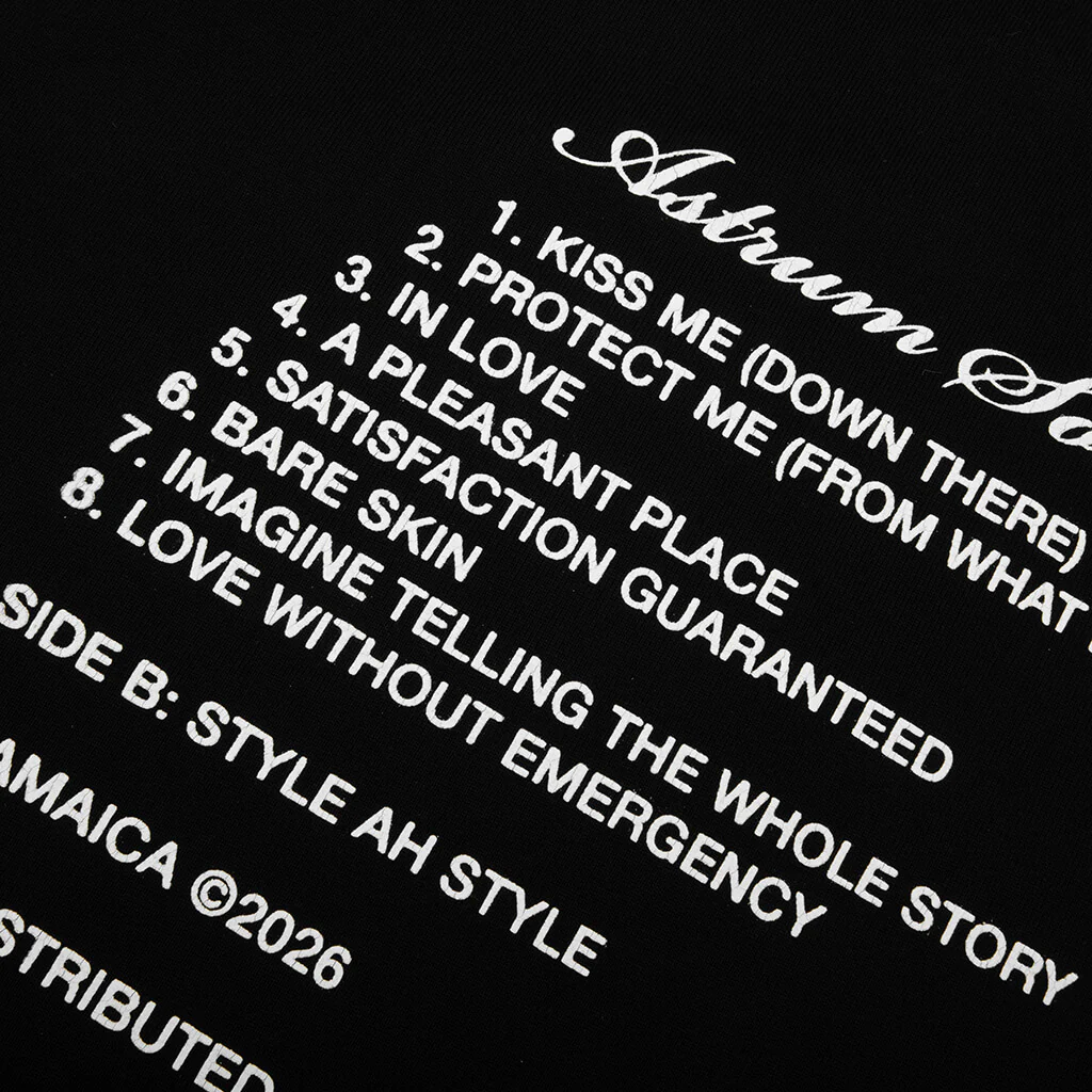 AH Wine Tee - Black - Image 4