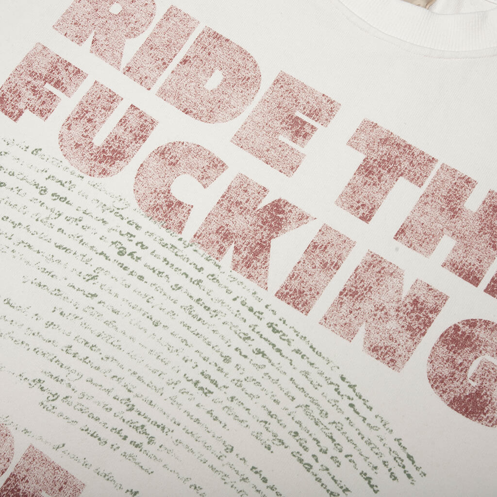 Ride the Dream Tee - Bone - Image 3