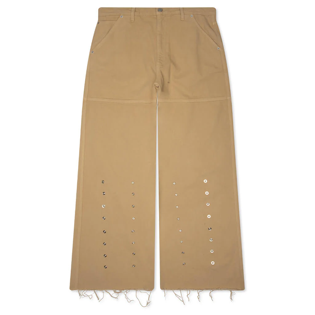 Rivet Pant - Tan
