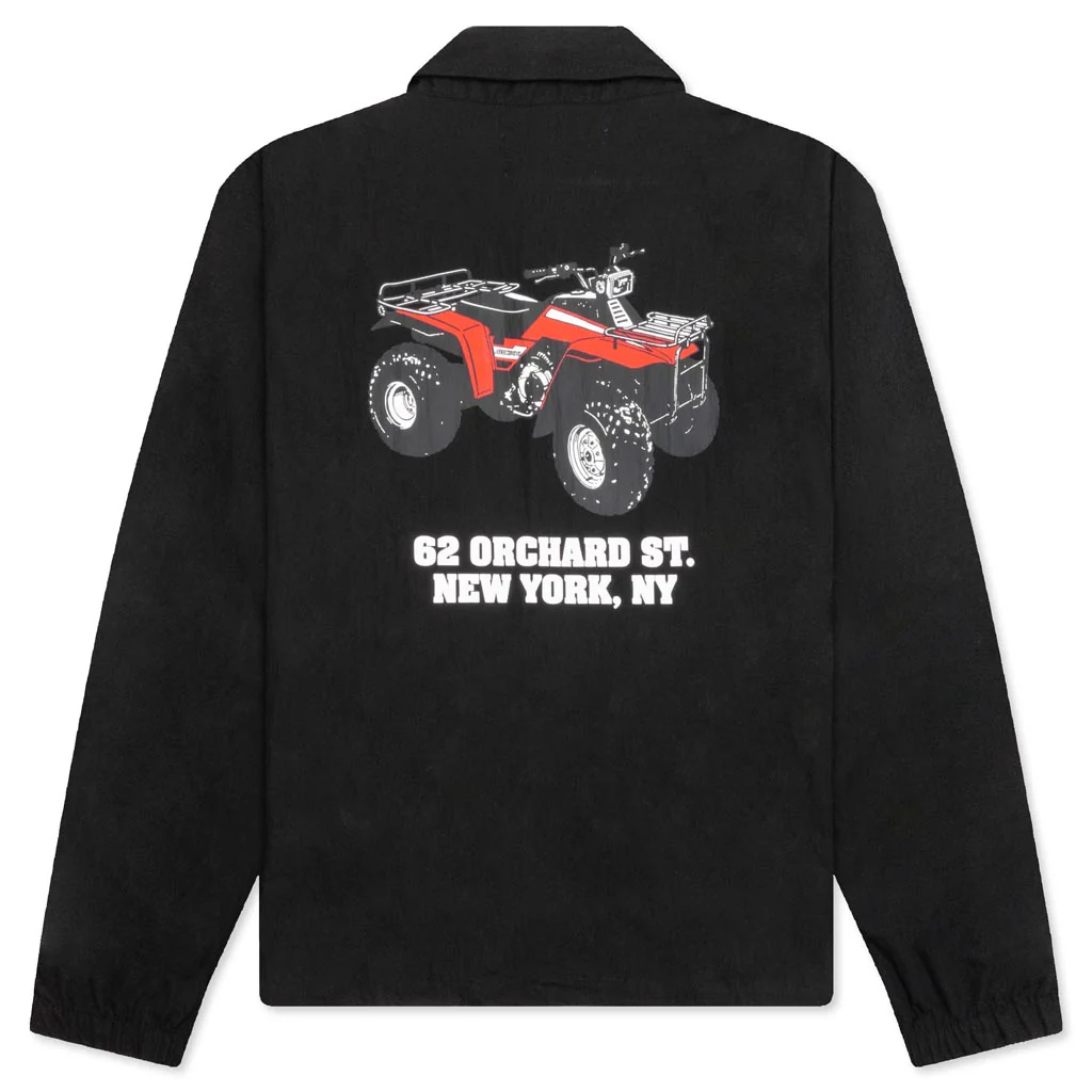 4 Wheeler Coaches Jacket - Black - Image 2