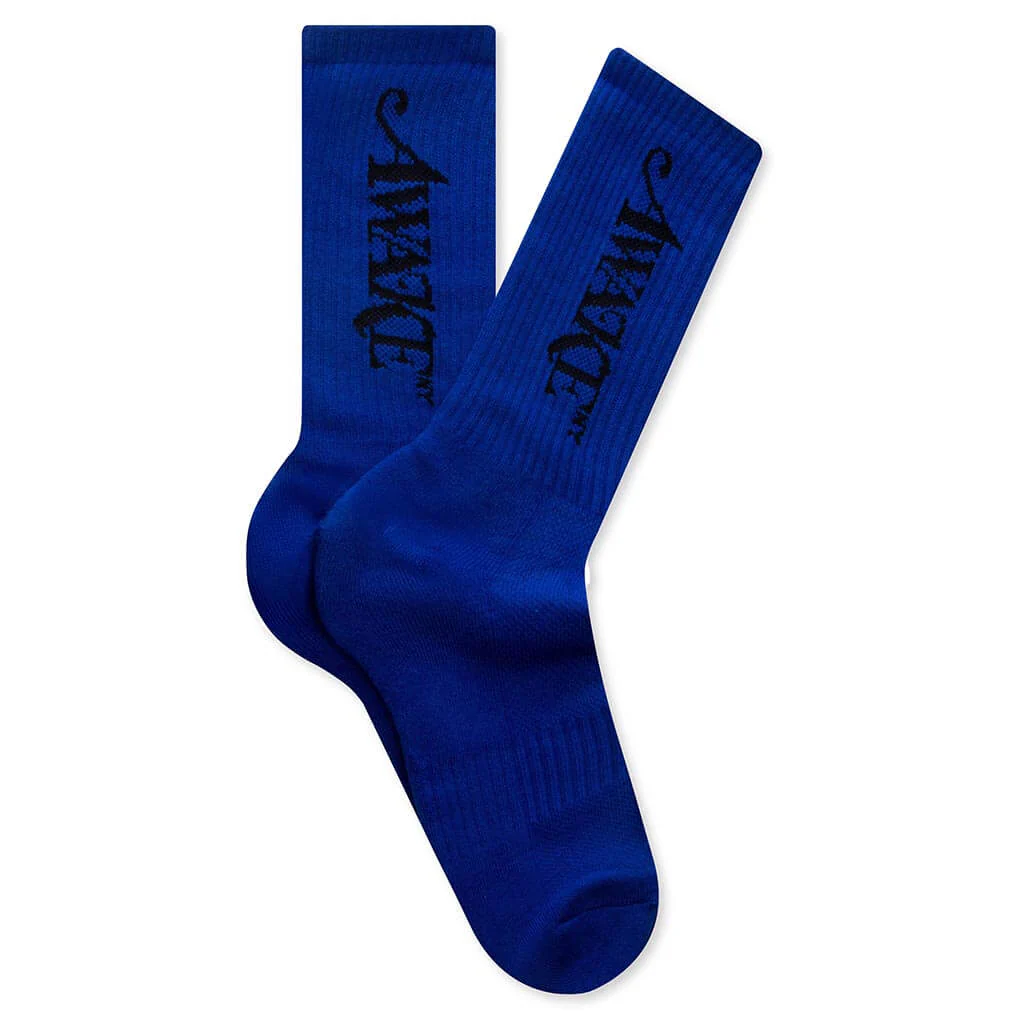 Classic Logo Socks - Blue
