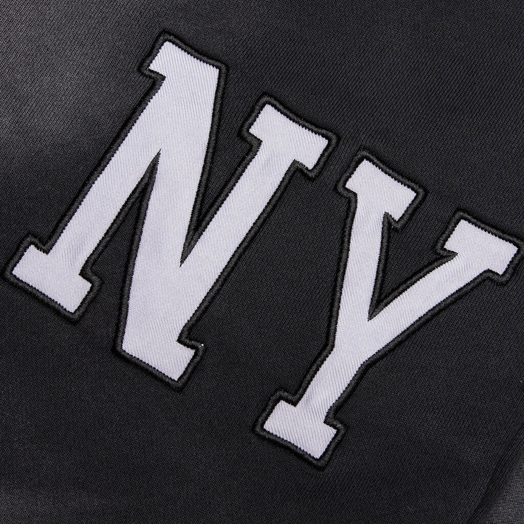 Collegiate Open Hem Sweatpant - Black - Image 4