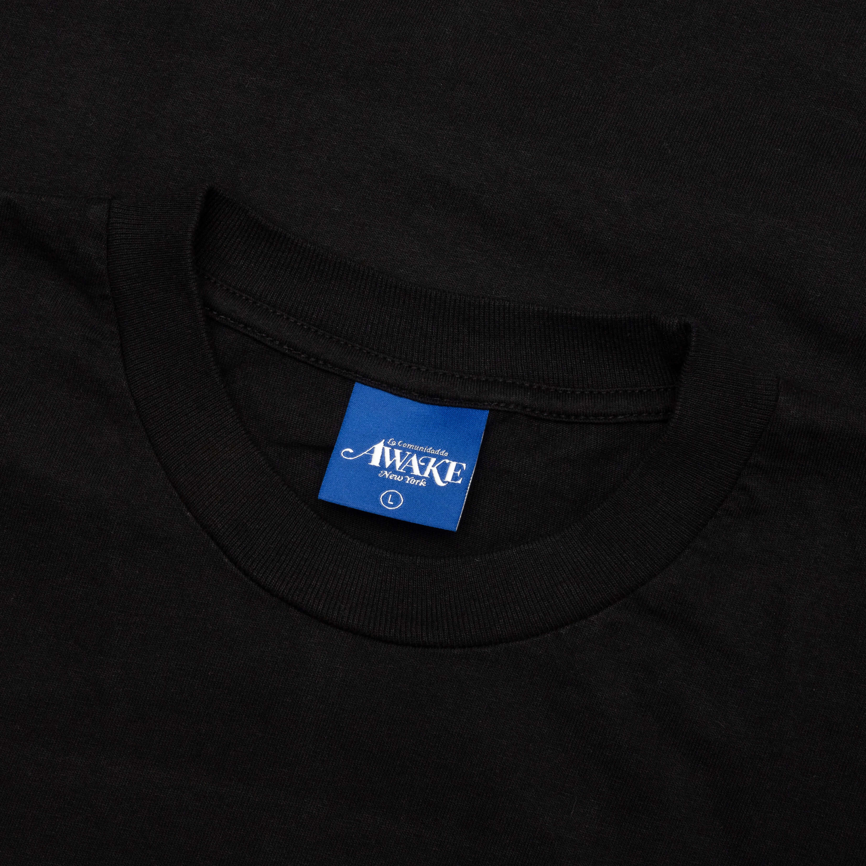 Crown A Tee - Black - Image 3