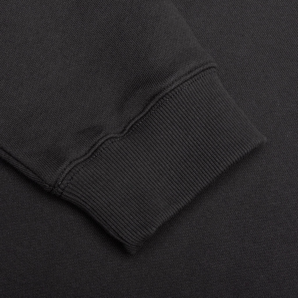 Debossed Crewneck - Black - Image 4