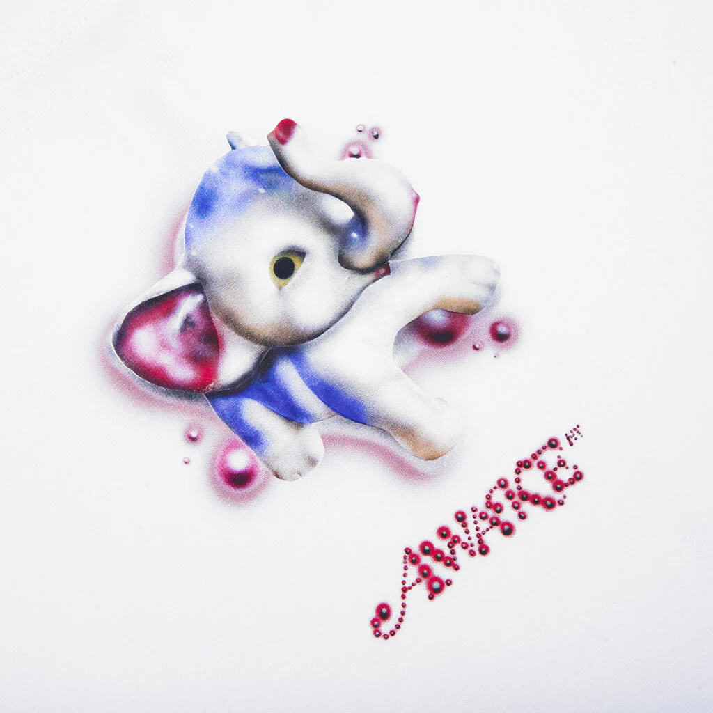 Elephant Tee - White - Image 3