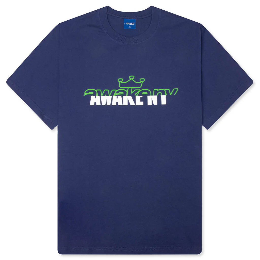 Headcrack Champs Tee - Navy
