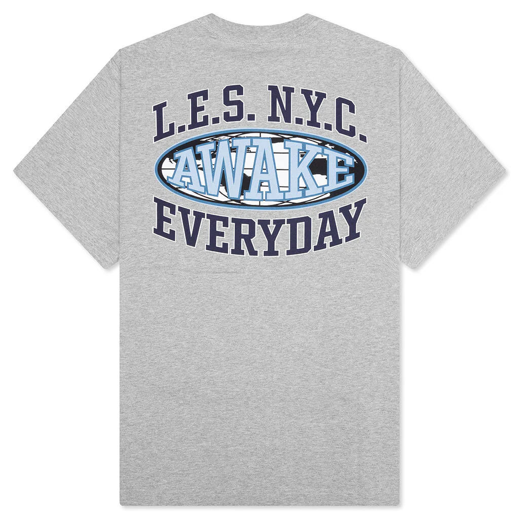 LES Everyday Tee - Heather Grey - Image 2