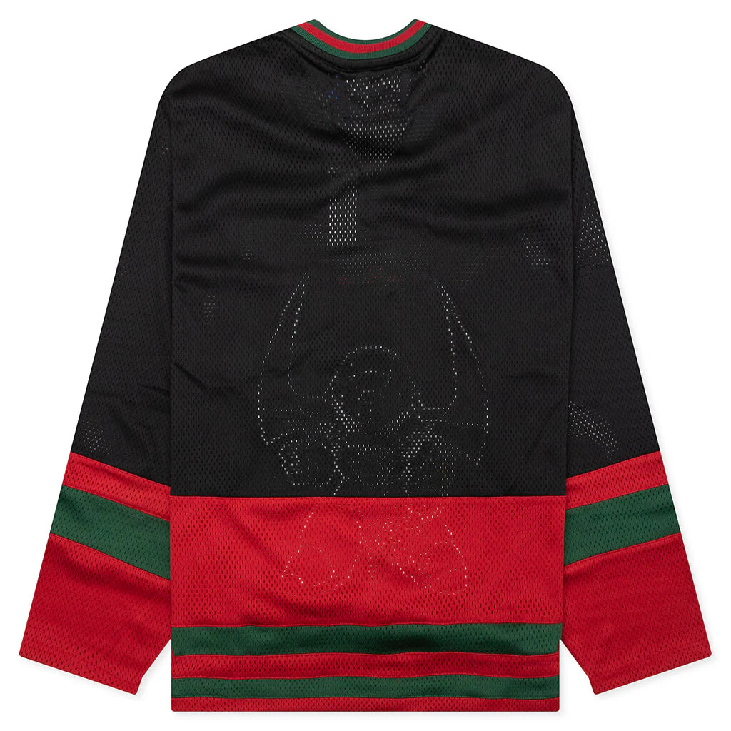 Mesh Hockey Jersey - Black Multi - Image 2
