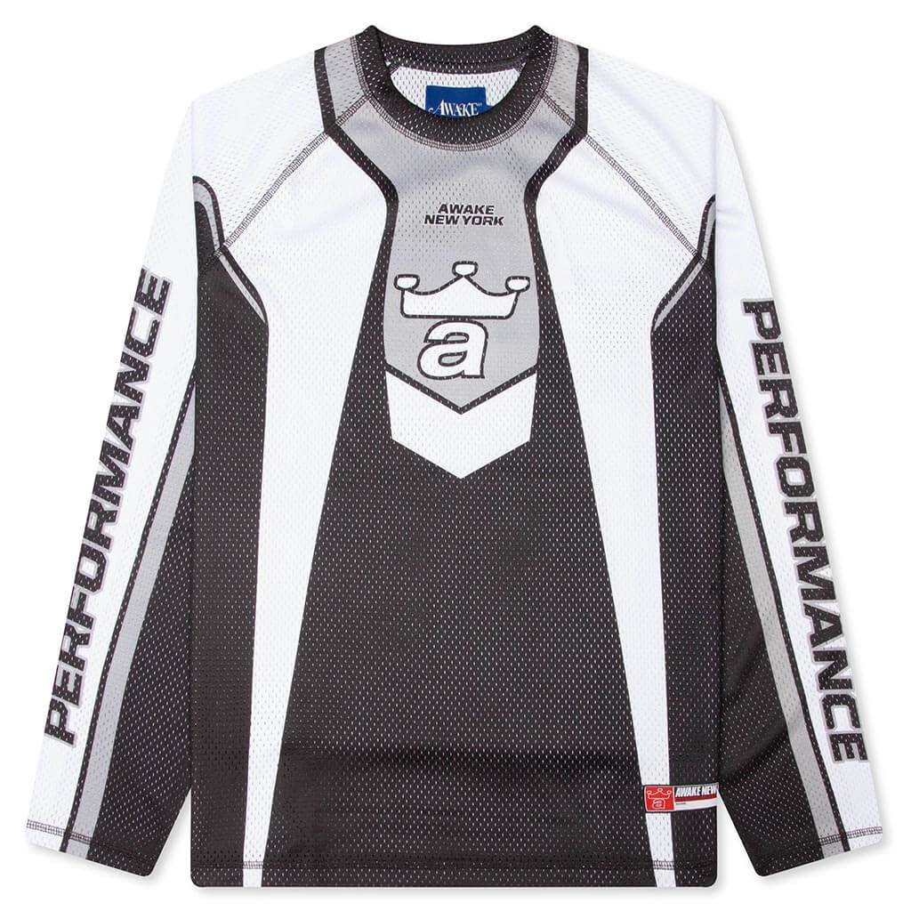 Mesh Jersey Racer - Black