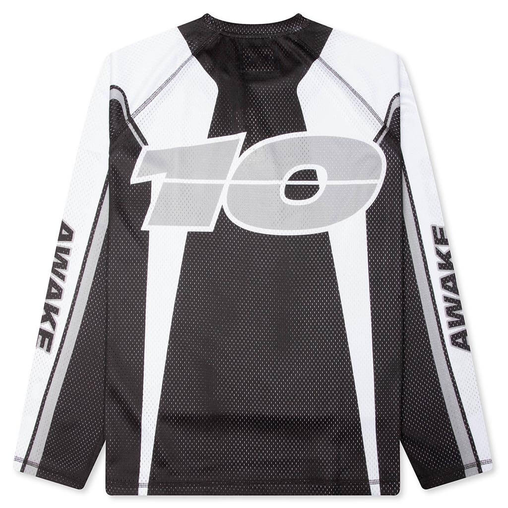 Mesh Jersey Racer - Black - Image 2