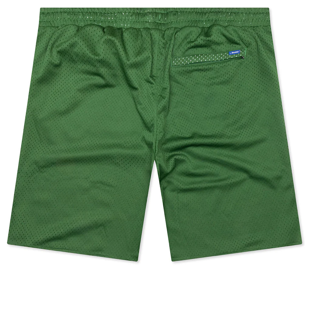 NY Archway Basketball Shorts - Green - Image 2