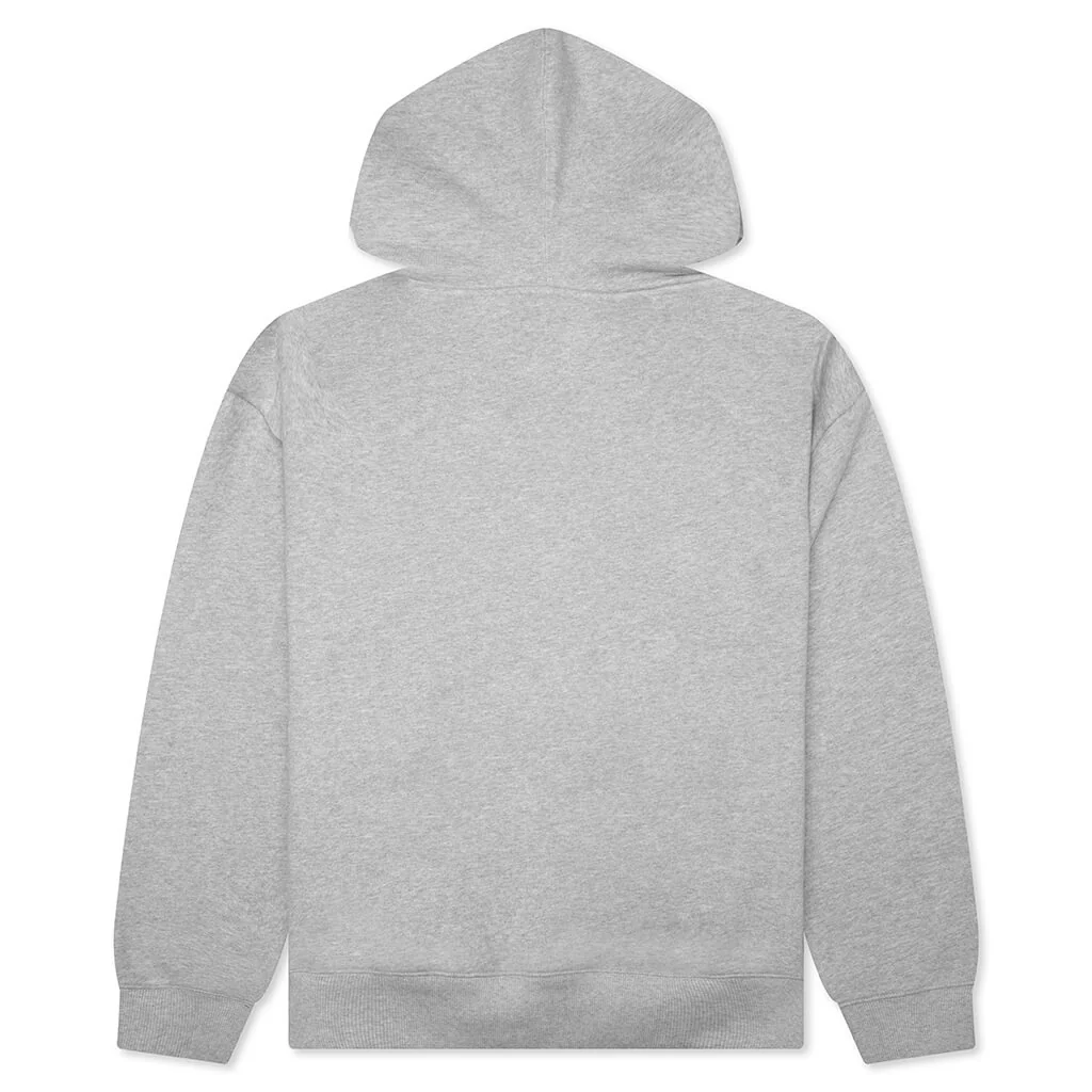 Old English Hoodie - Heather Grey - Image 2