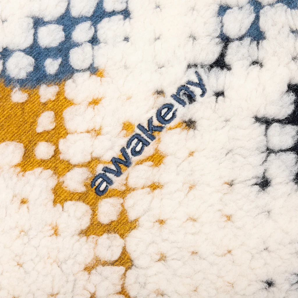 Printed "A" Fleece Zip Jacket - Multi - Image 3
