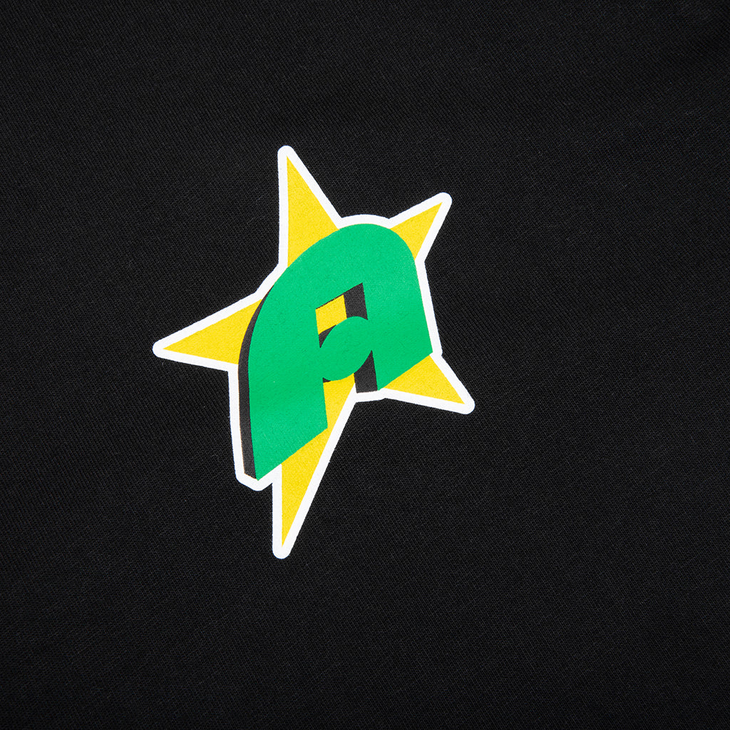 Star A S/S Tee - Black - Image 3