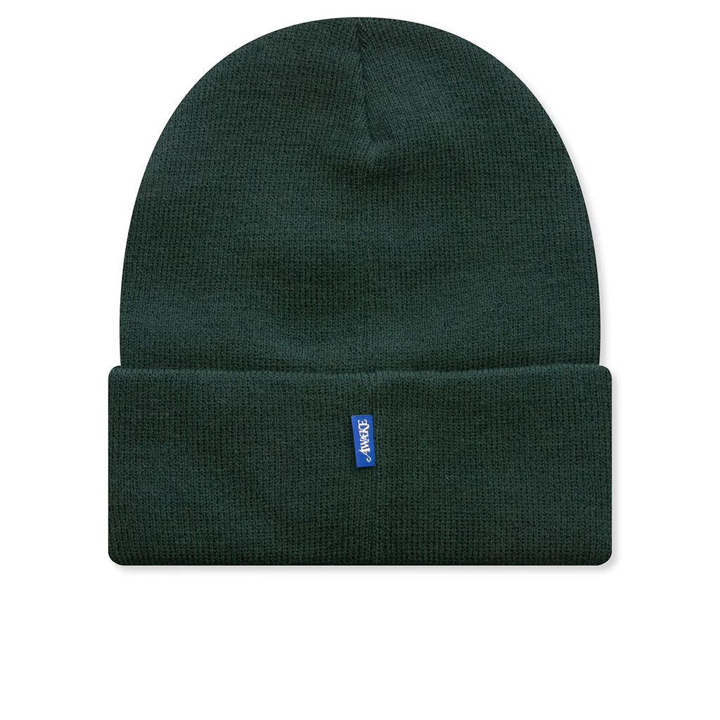 Vanson Bones Beanie - Green - Image 3