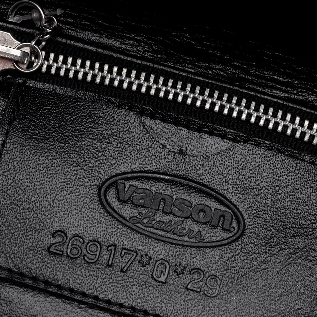 Vanson Bones Chain Wallet - Black - Image 3