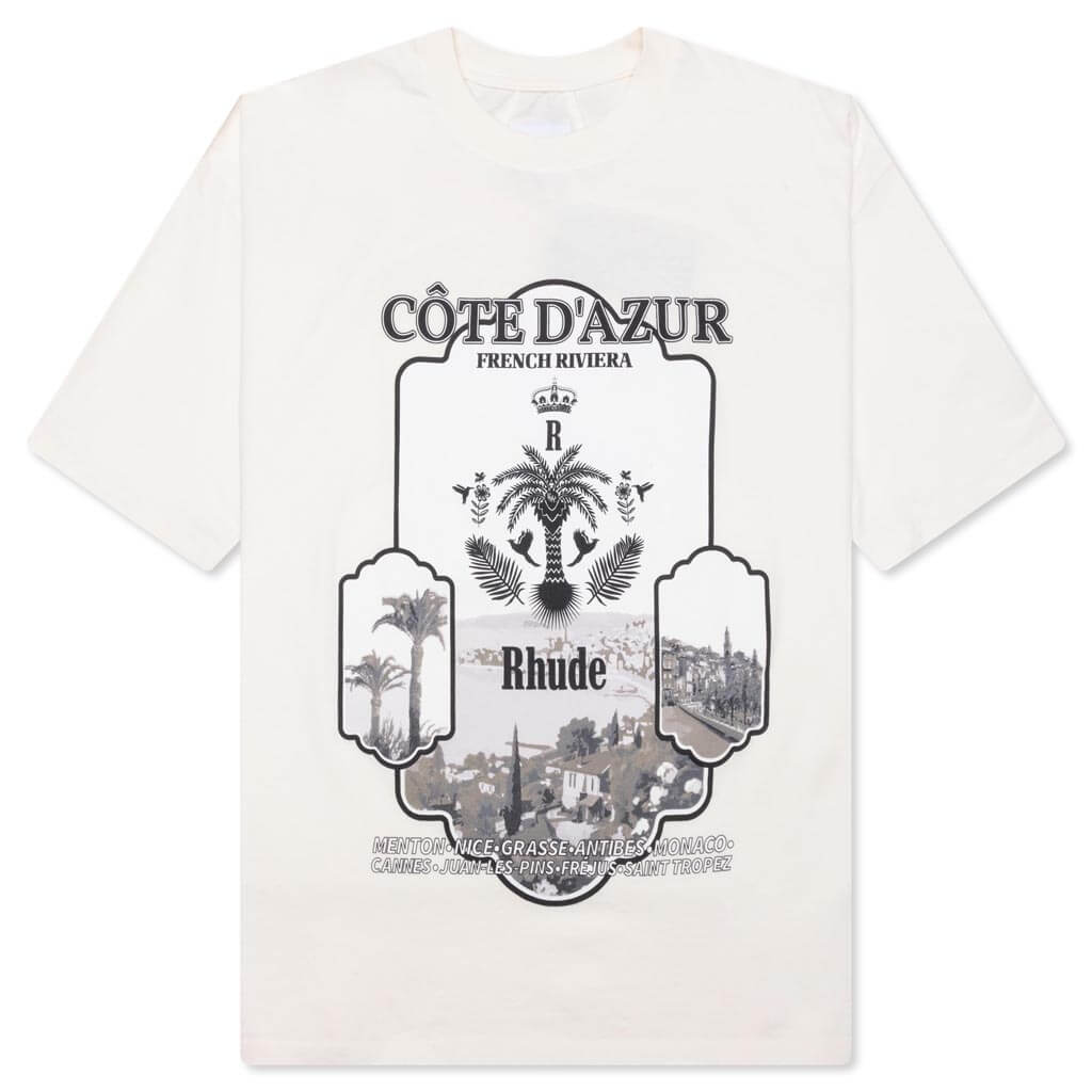 Azur Mirror Tee - Vintage White