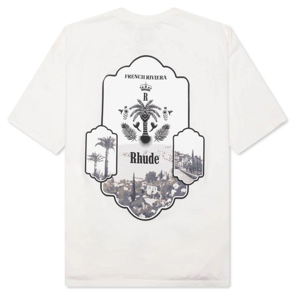 Azur Mirror Tee - Vintage White - Image 2