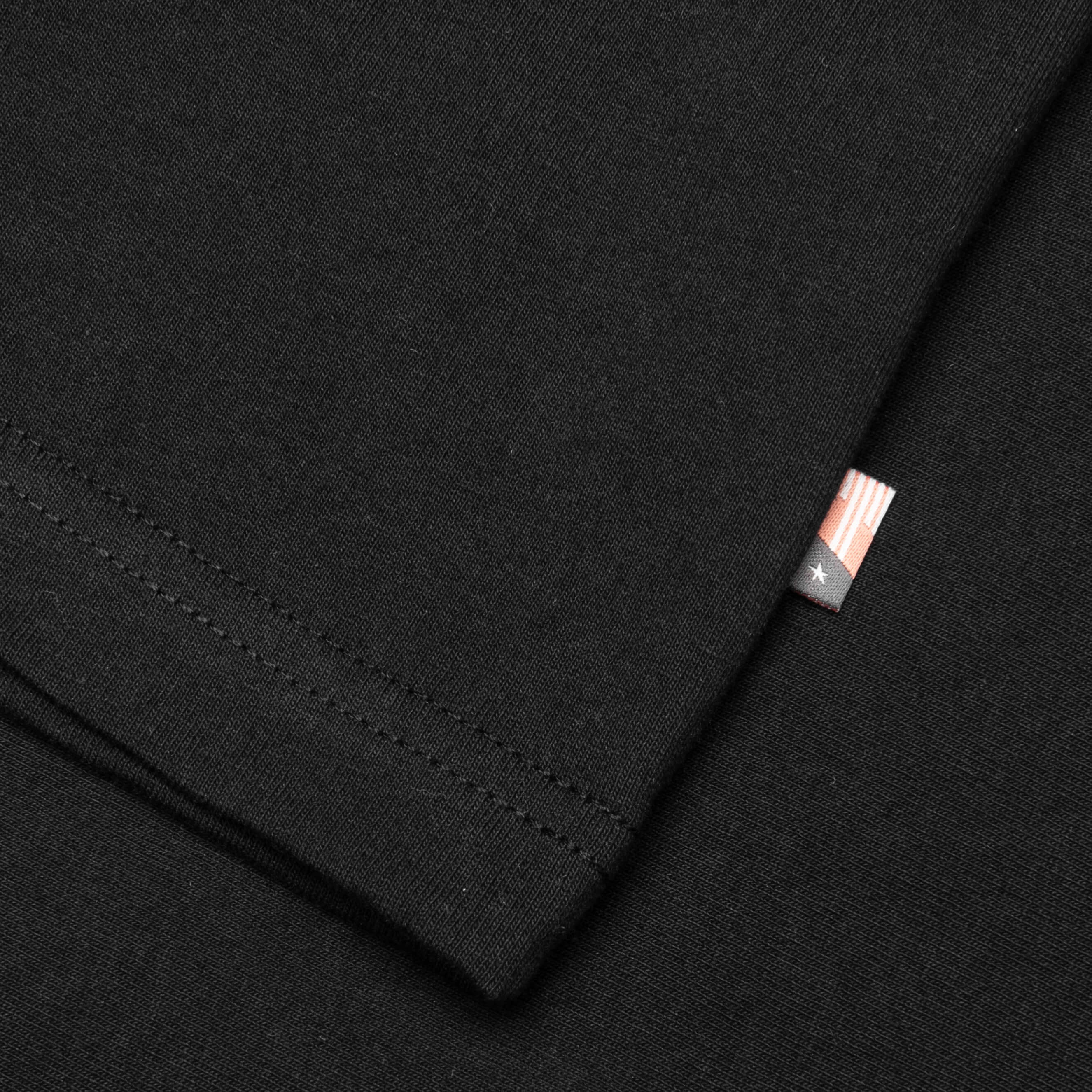 B-Summer Embroidery Box Tee - Black - Image 4