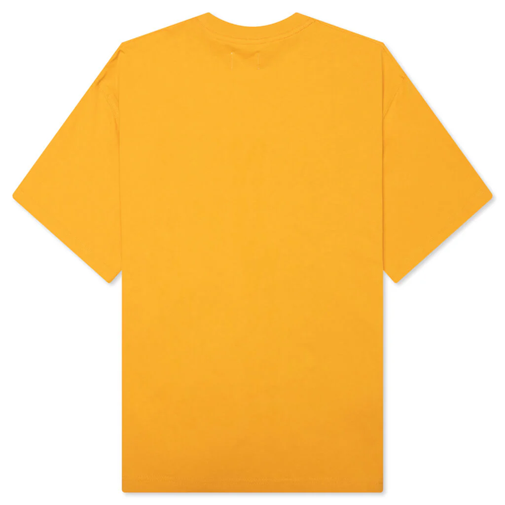 B-Summer Embroidery Box Tee - Yellow - Image 2