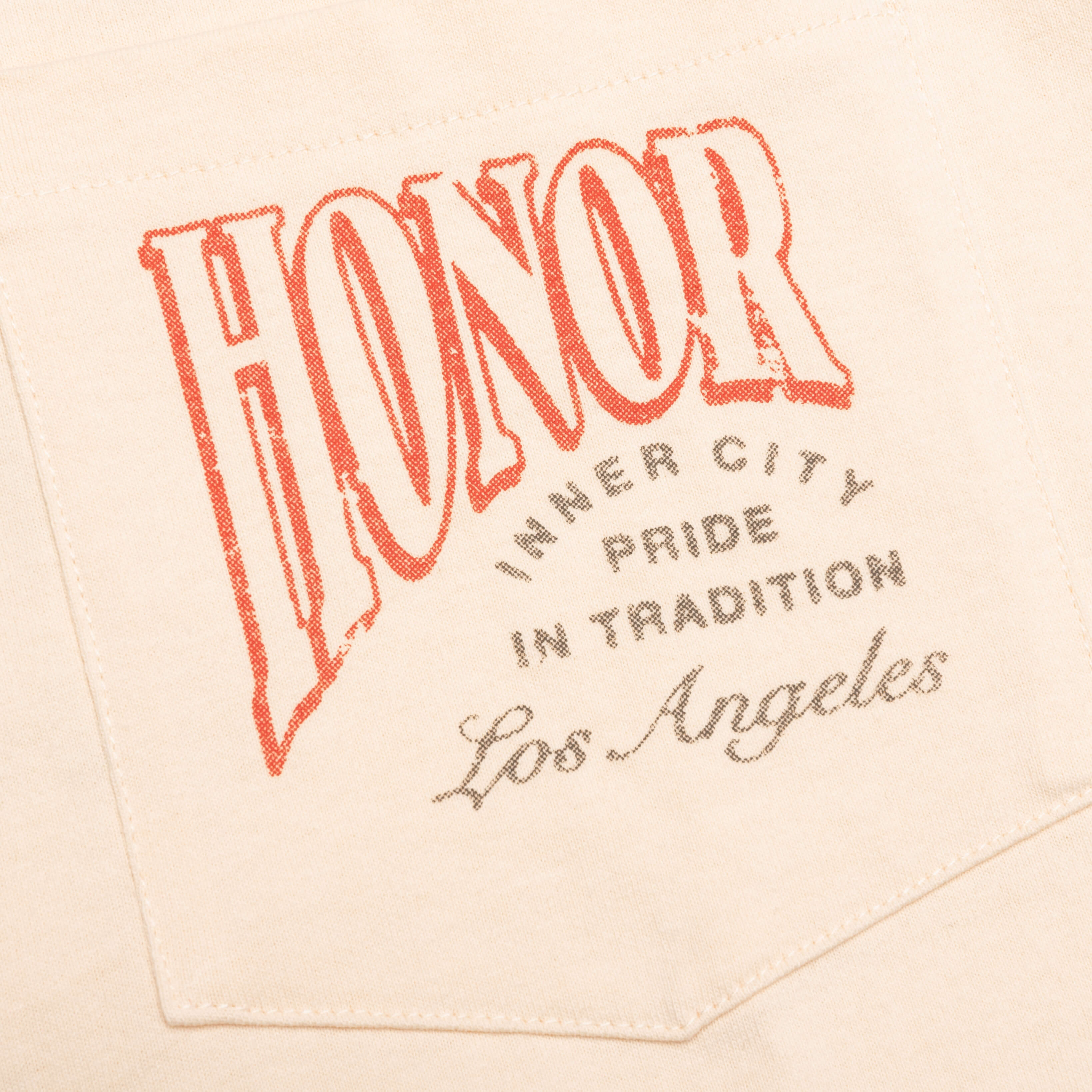 B-Summer HTG Cigar Label Short Sleeve Tee - Bone - Image 3