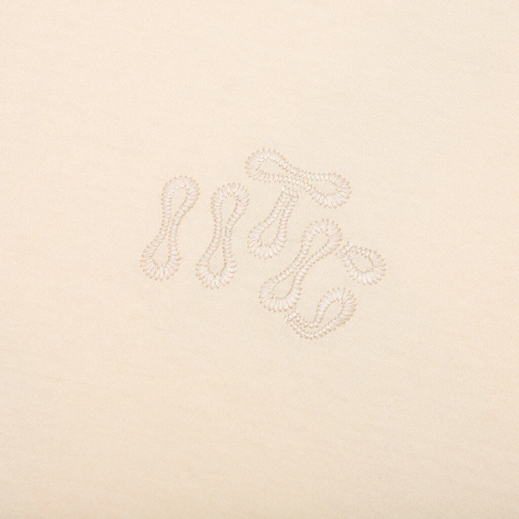 B-Summer HTG Embroidery Logo S/S Tee - Bone - Image 4