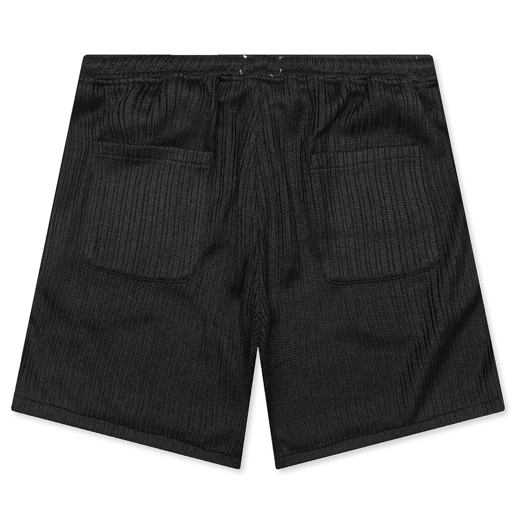 B-Summer Knit Short - Black - Image 2
