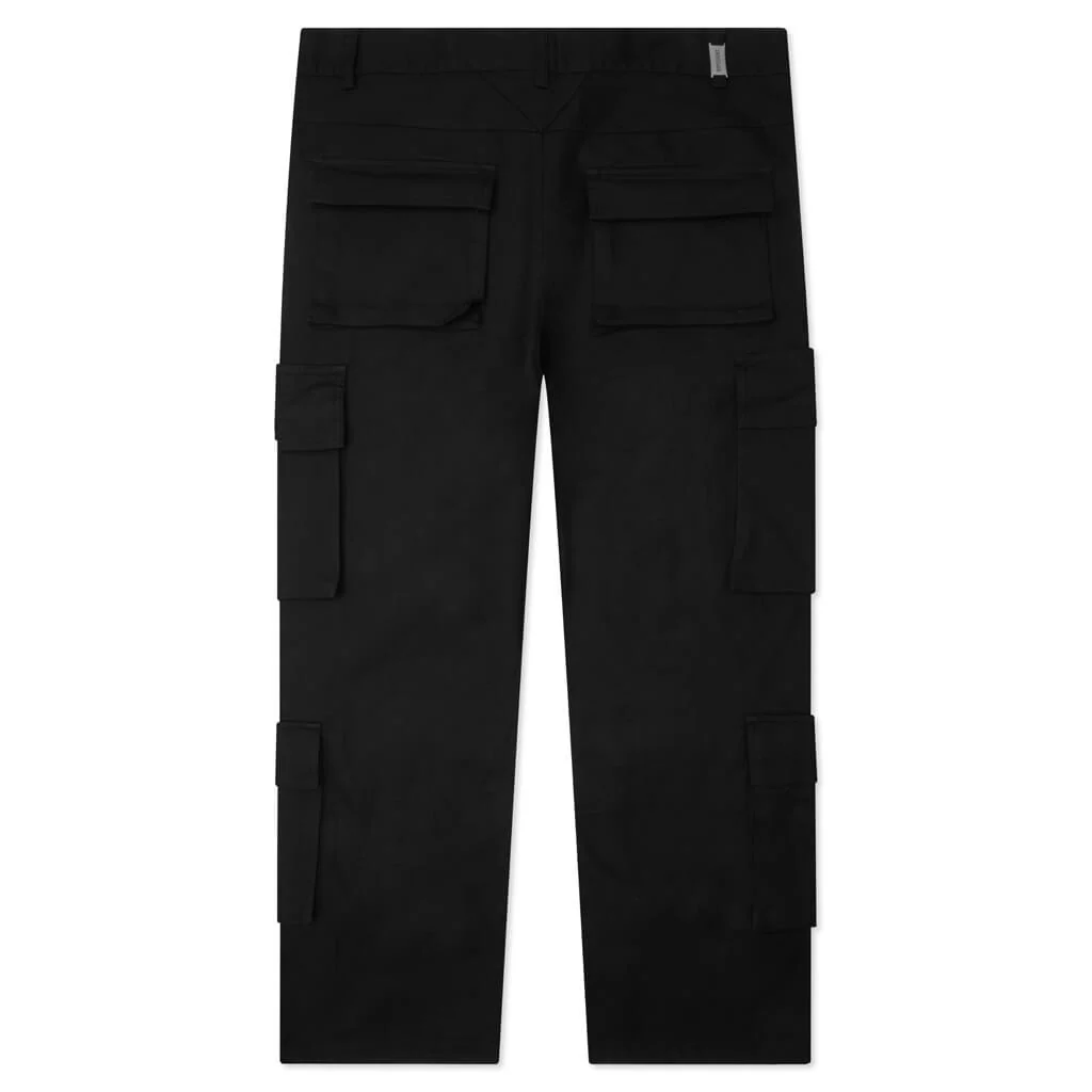 Baggy Cargo Pant - Black - Image 2