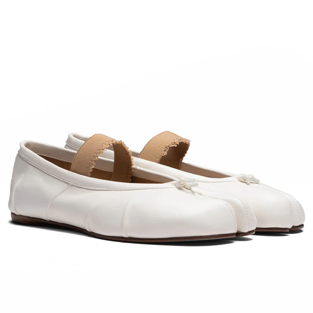 Women's Tabi Elastic Band Mule - Ivory/Nude - Image 2