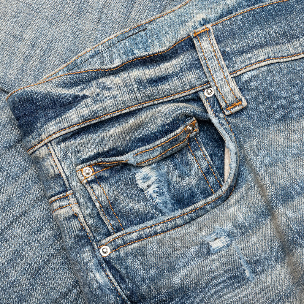 Bandana Jacquard MX-1 Jean - Vintage Indigo - Image 3