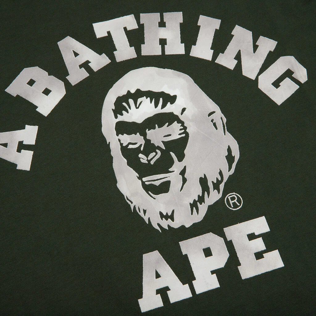 Bape College Graphic Tee - Green - Image 3