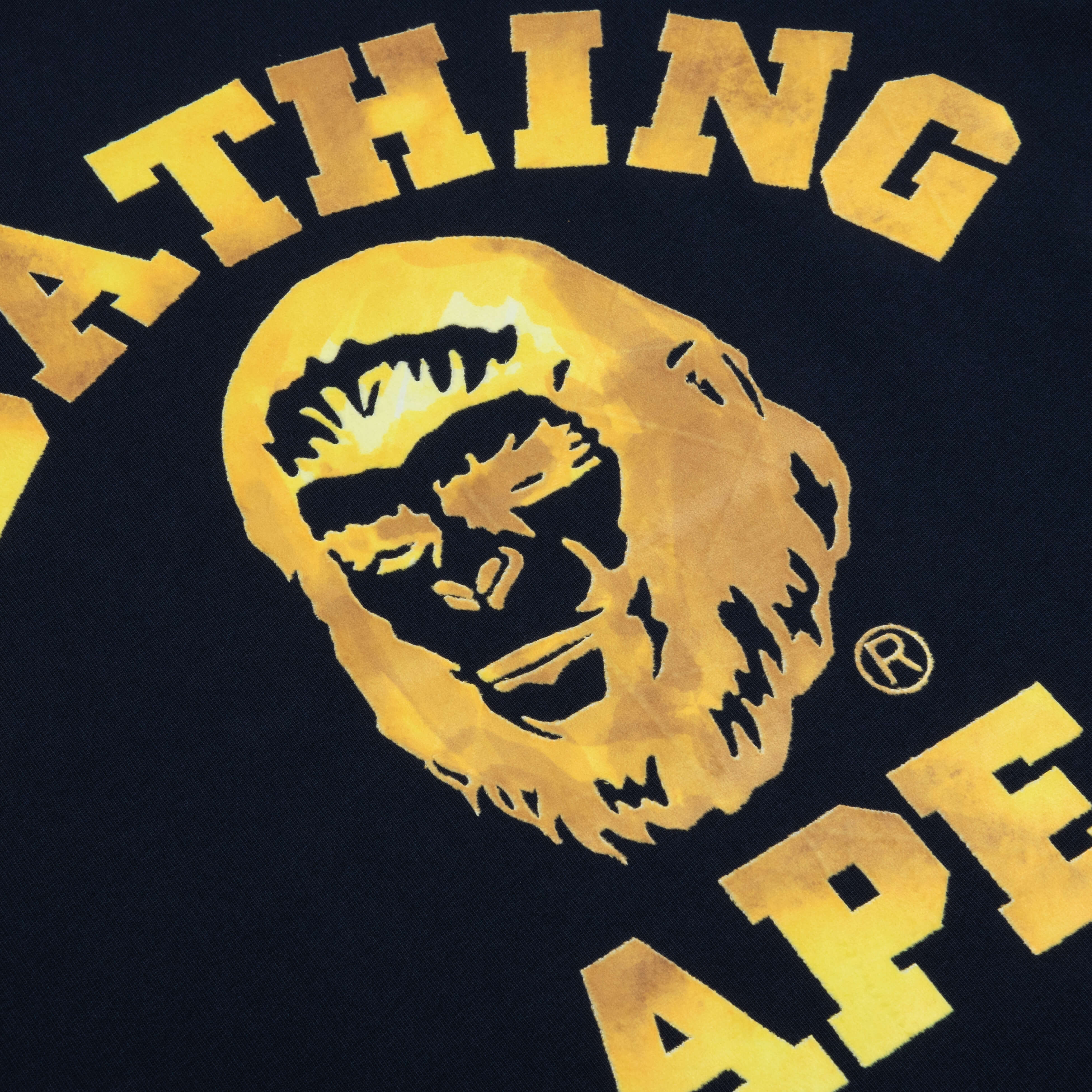 Bape College Graphic Tee - Navy - Image 3