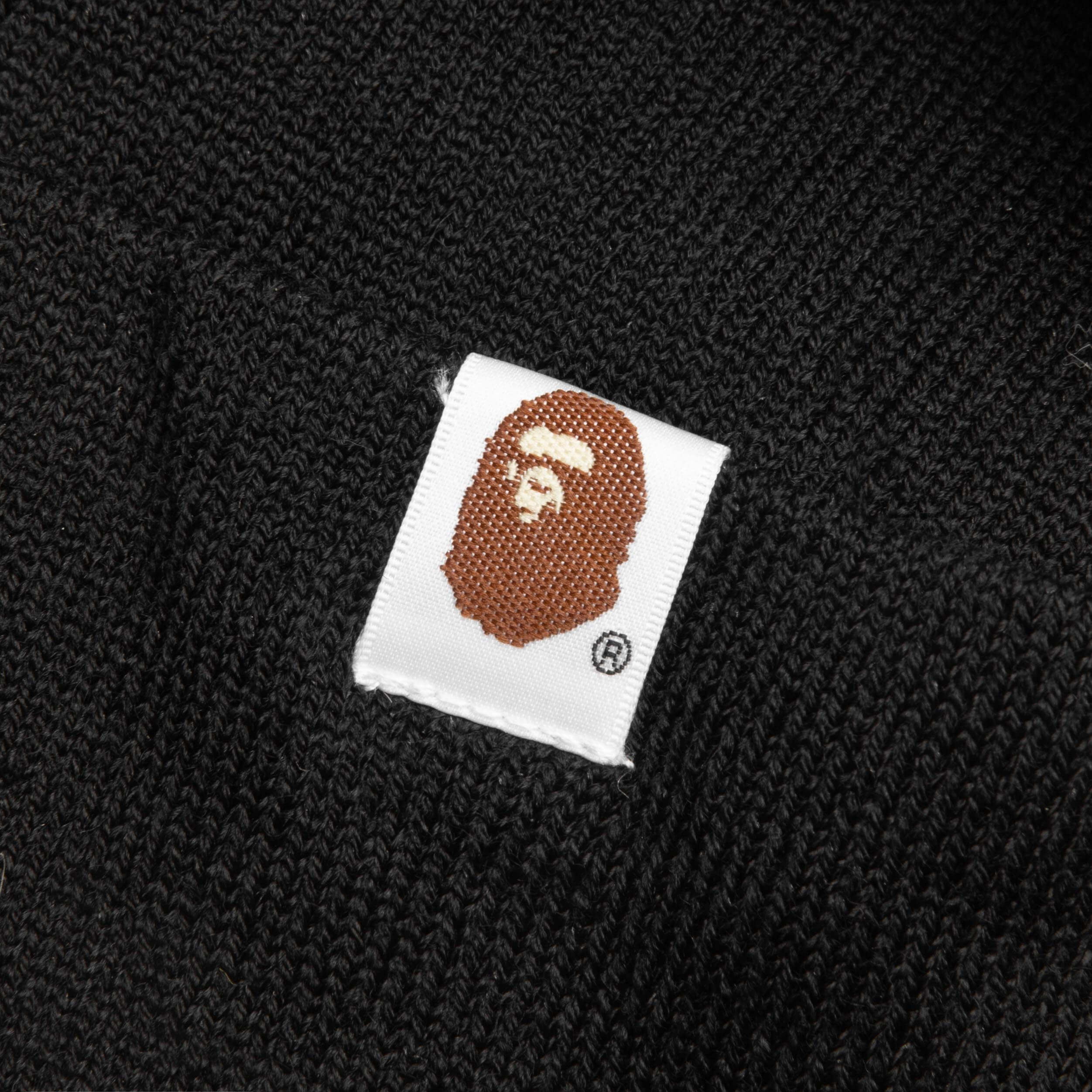 Bape Patch Knit Cap - Black - Image 2