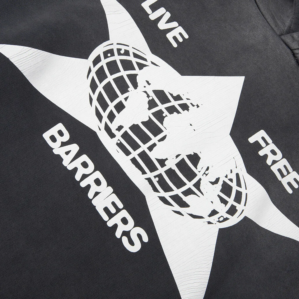 Barriers Cowrie Shell Hoodie - Vintage Black - Image 3