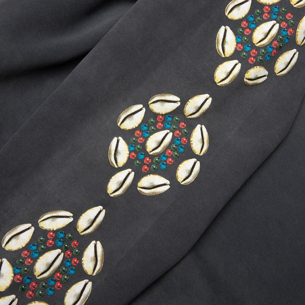 Barriers Cowrie Shell Hoodie - Vintage Black - Image 4