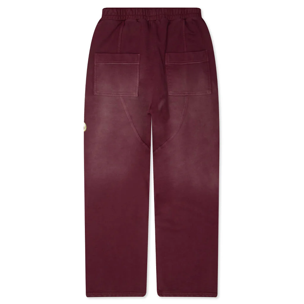 Barriers Cowrie Shell Sweatpant - Maroon - Image 2
