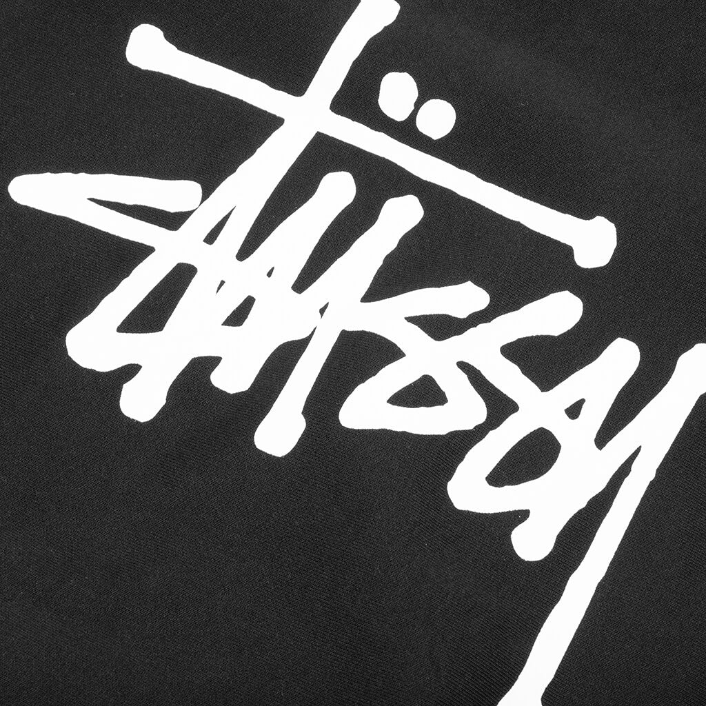 Basic Stussy Hoodie - Black - Image 4