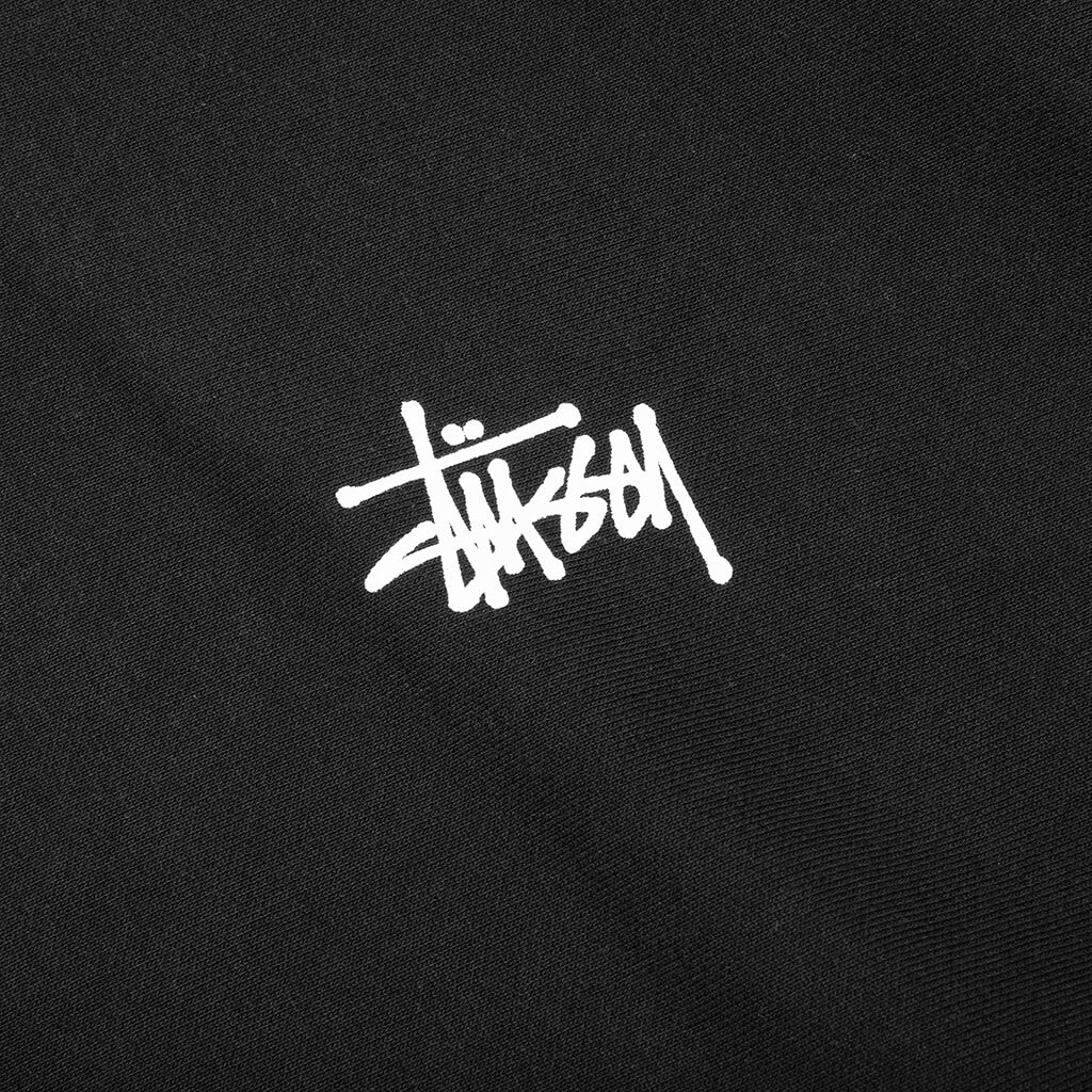 Basic Stussy Hoodie - Black - Image 5