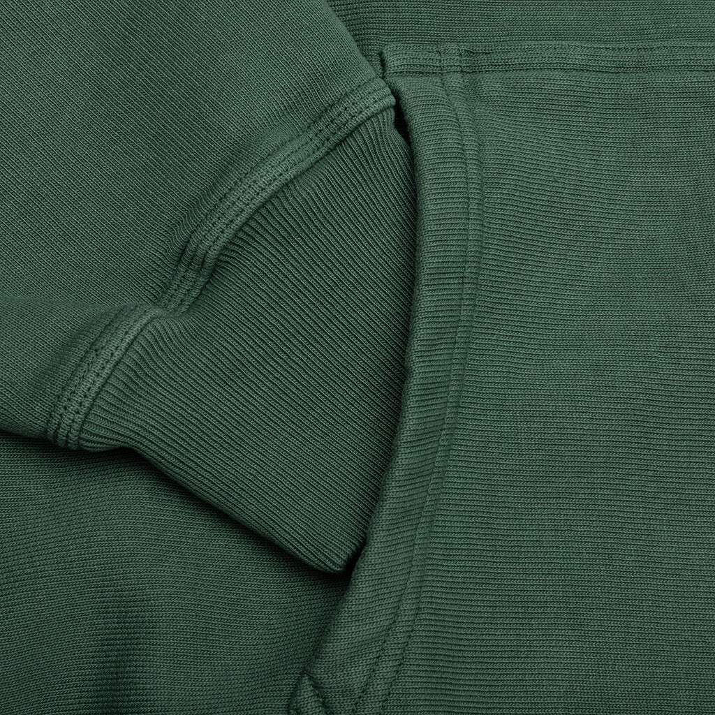 Basic Stussy Pigment Dyed Hoodie - Forest - Image 5