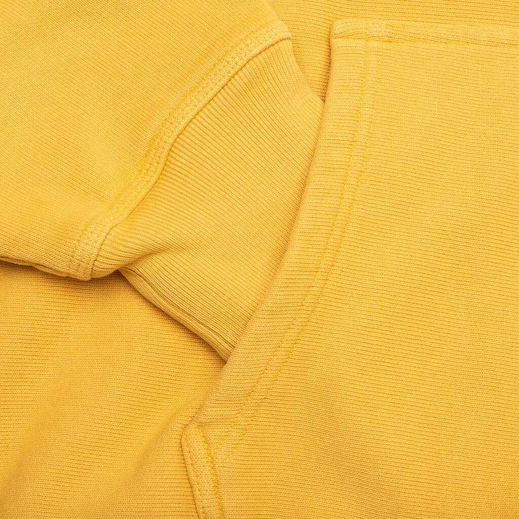 Basic Stussy Pigment Dyed Hoodie - Honey - Image 5